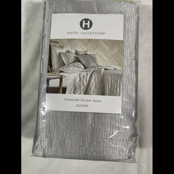 Hotel Collection Other - NIB Hotel Collection Primativa Quilted (1)‎ Standard Sham Pillow Case